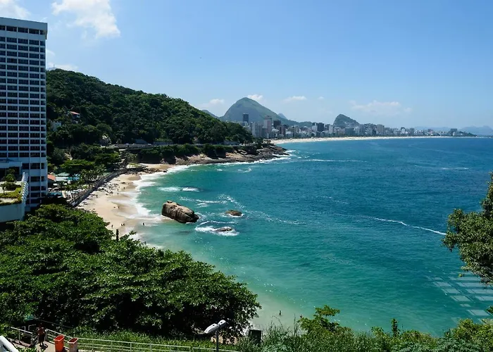Ocean Blue Moderno Proximo A Praia Do Leblon Vista Mar Espetacular Piscina Garagem Wi Fi E Sauna